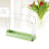 acero inoxidable con soporte para tablas y verde 11