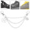 Clog Ketting Decoratie Legering Vervanging Sneaker 9