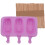 1set Creative Silicone Ice Cream Mold Rabbit Shape And Demold 11