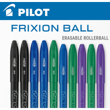 Pilot FriXion Ball Erasable Pack of 12