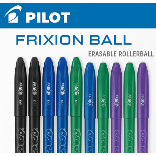 Pilot Pilot FriXion Ball Erasable Pack of 12
