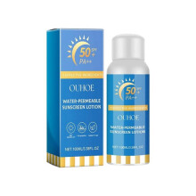 100ml Moisturizing Light Isolation Sunscreen Spray Sweat High-speed Sunscreen Light Cream Nourishes The And Does Not Dry The Scalp with Spray