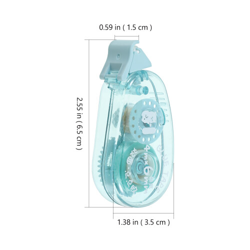doppelseitige klebeband-rolle mit abroller für scrapbooking 1