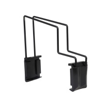 corrector violín doble negro para