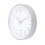 Premium Silver Wall Clock, Wall Decoration, Modern Silent Wall Clock for Home Office Kitchen (25cm, 2