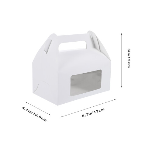 30pcs Boxes with Window Cake Packaging 1