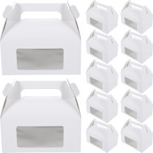 30pcs Boxes with Window Cake Packaging