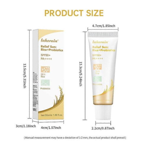 Moisturizing Sunscreen Is Lightweight And Refreshing Non And Does Not Harm The 50ml 2