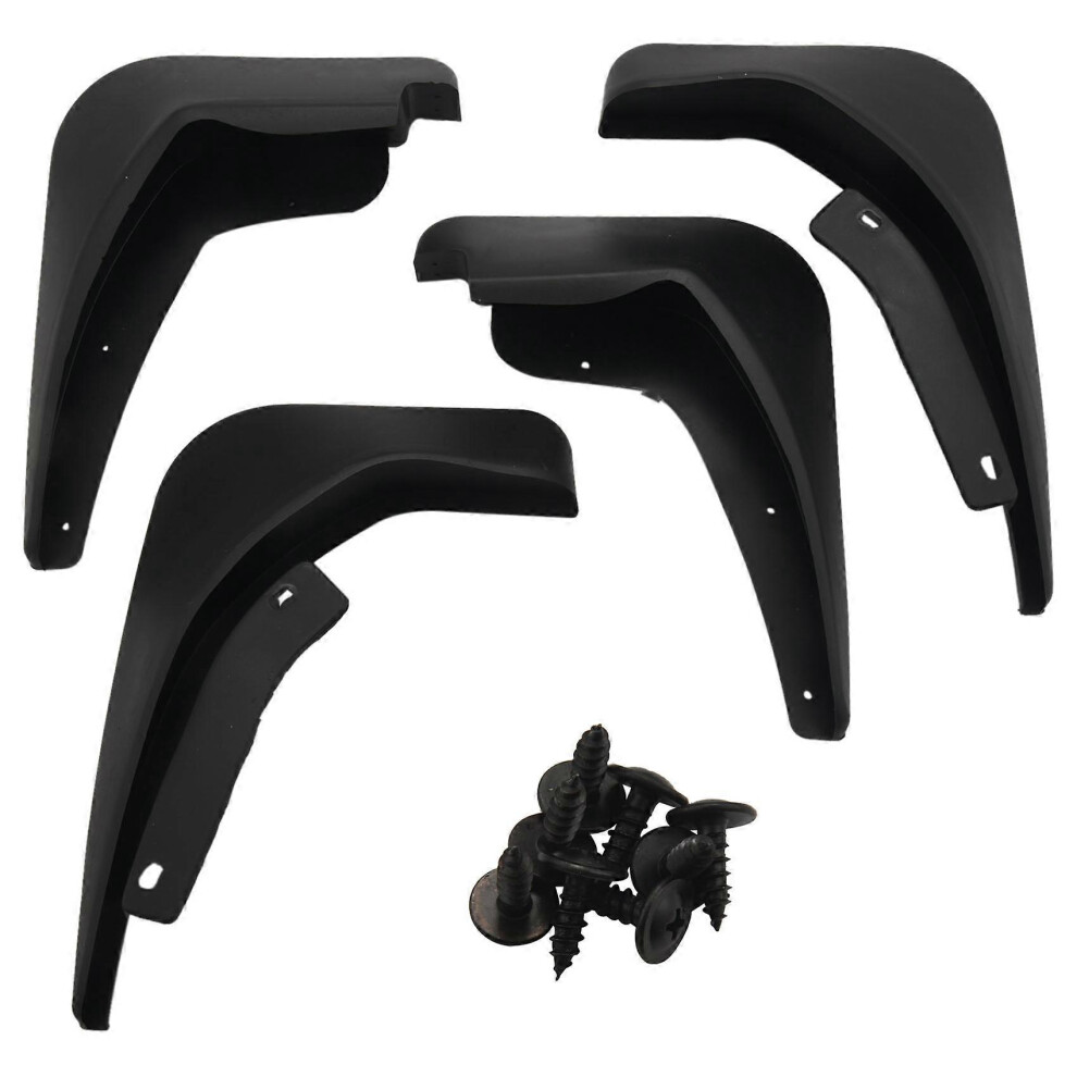 Molded Mud Flaps For Ford Fiesta Mk7 2009 - 2017 Mudflaps Splash Guards Mudguards 2010 2011 2012 201 6935165365982
