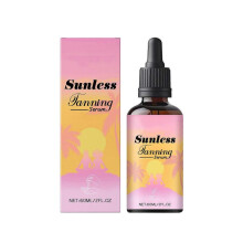 Shiny Tan Skin Care Face Body Serum Instant Tan Melanin Production Sun Damage Protection Photosensitive 60ml
