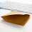 papel kraft triangular 18x18 cm antigrasas para sándwiches y donuts 100 9
