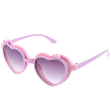 gafas de sol forma de corazón para niños y niñas