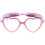 gafas de sol forma de corazón para niños y niñas 11