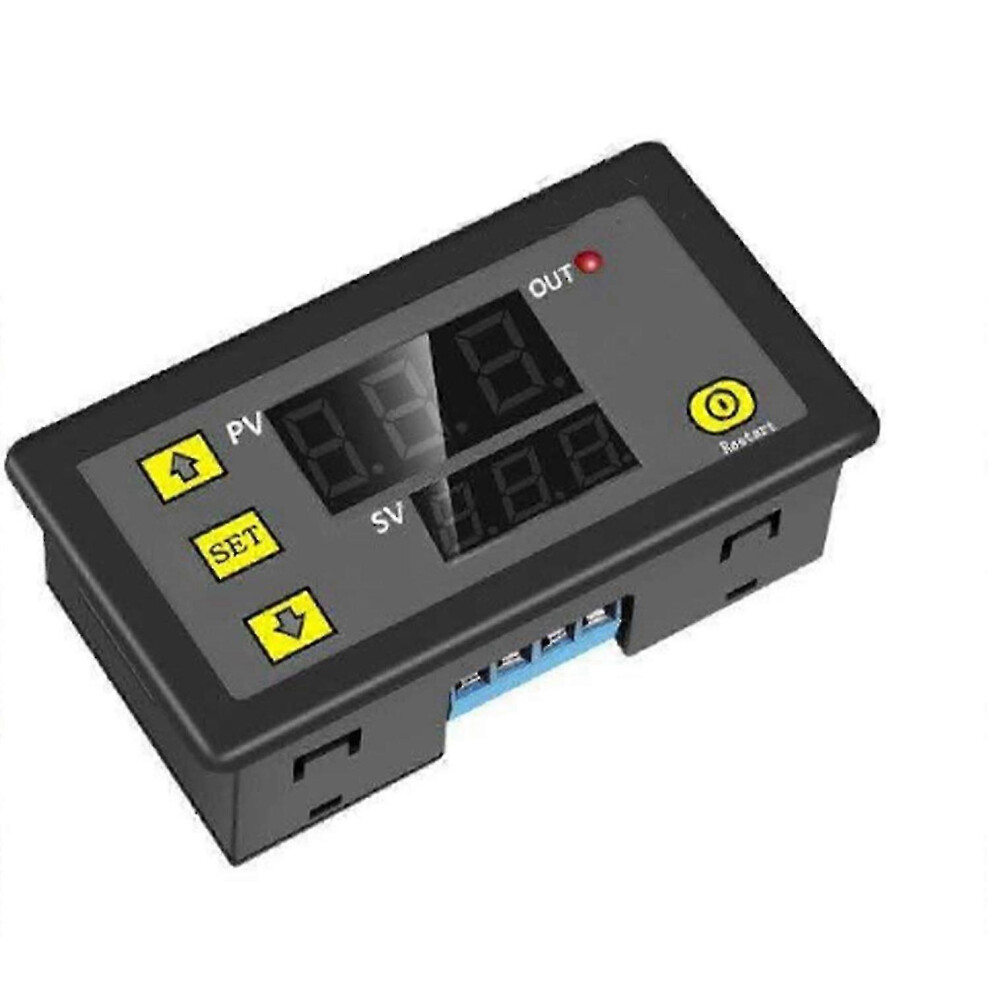Timer Relay Module Dc 12V Dual Display Digital Cycle Delay Switch Controller Voltmeter 20A Z 6935159248802
