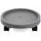 Plastic Pot Holder Flowerpot Base for Moving with Wheels Grey 2