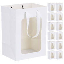 Candy Bags For Party Favors White Paper 25 Present Bags