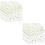 200 Pcs Golden Dinner Napkins Decorative Dot 6