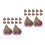 24 Pcs Artificial Fruit Fig Models for Home Decor 7