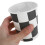40pcs Checkered Disposable Paper Cups 250ml 7