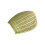 Wicker Fruit Tray Snack Serving Drying Rack Bowls - Khaki 8