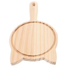 Multipurpose Food Tray Portable Wood 1pcs