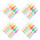 400 Pcs Ceramic Christmas Tree Lights Multi-Color Twist Bulbs 5