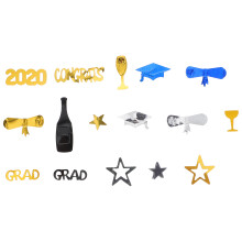 2 Packs Graduation Sequins Confetti Congrats Cards Party Decor