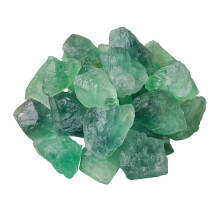 natural green fluorite rough stones for diy crafts and vase fillers