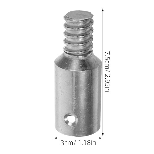 plastic spinning mop adapter with threaded tip for aluminum pole 1