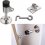 Tope de puerta resistente con gancho de acero inoxidable 4