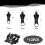 Κιτ άμεσης επισκευής Fix A Zipper 12 τεμαχίων, μαύρο 1