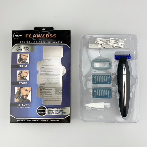 Rasoio personale ricaricabile Solo Touch Smart Razor Micro Trimmer per uomo