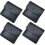 Portable Pocket Ashtray, Fireproof Odorless for Outdoor Travel, 4-Pack 1