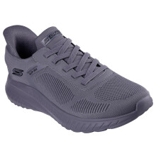 (Dark Grey, 12) Skechers Slip-ins Shoe For Men - BOBS Sport Squad Chaos