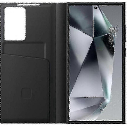 Galaxy S24 Ultra Smart View Wallet Case in Black 2