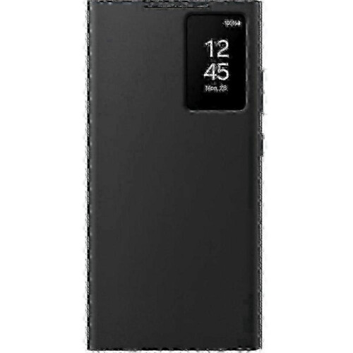 Galaxy S23 Ultra Smart View Wallet Case in Black