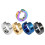 5 . pendientes sin perforar, y decorativos (color surte) 1
