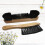 2 uds. cepillo limpieza mesa billar 23 cm madera mango pequeño 6