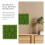 12 Pcs Simulation Moss Foams Board Wall Decoration 9