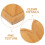 3pcs Heart Shaped Bamboo Cutting Board Serving Tray for Kitchen 8