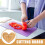 3pcs Heart Shaped Bamboo Cutting Board Serving Tray for Kitchen 10