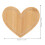 3pcs Heart Shaped Bamboo Cutting Board Serving Tray for Kitchen 3