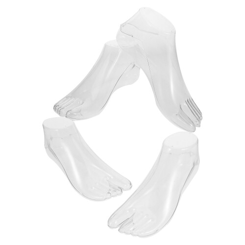 2 paia per piedi, inserti espositore scarpe 2
