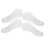 2 paia per piedi, inserti espositore scarpe 5