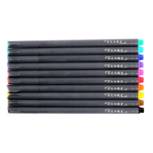 set di pennarelli colorati 0,38 mm tratto sottile 10 colori