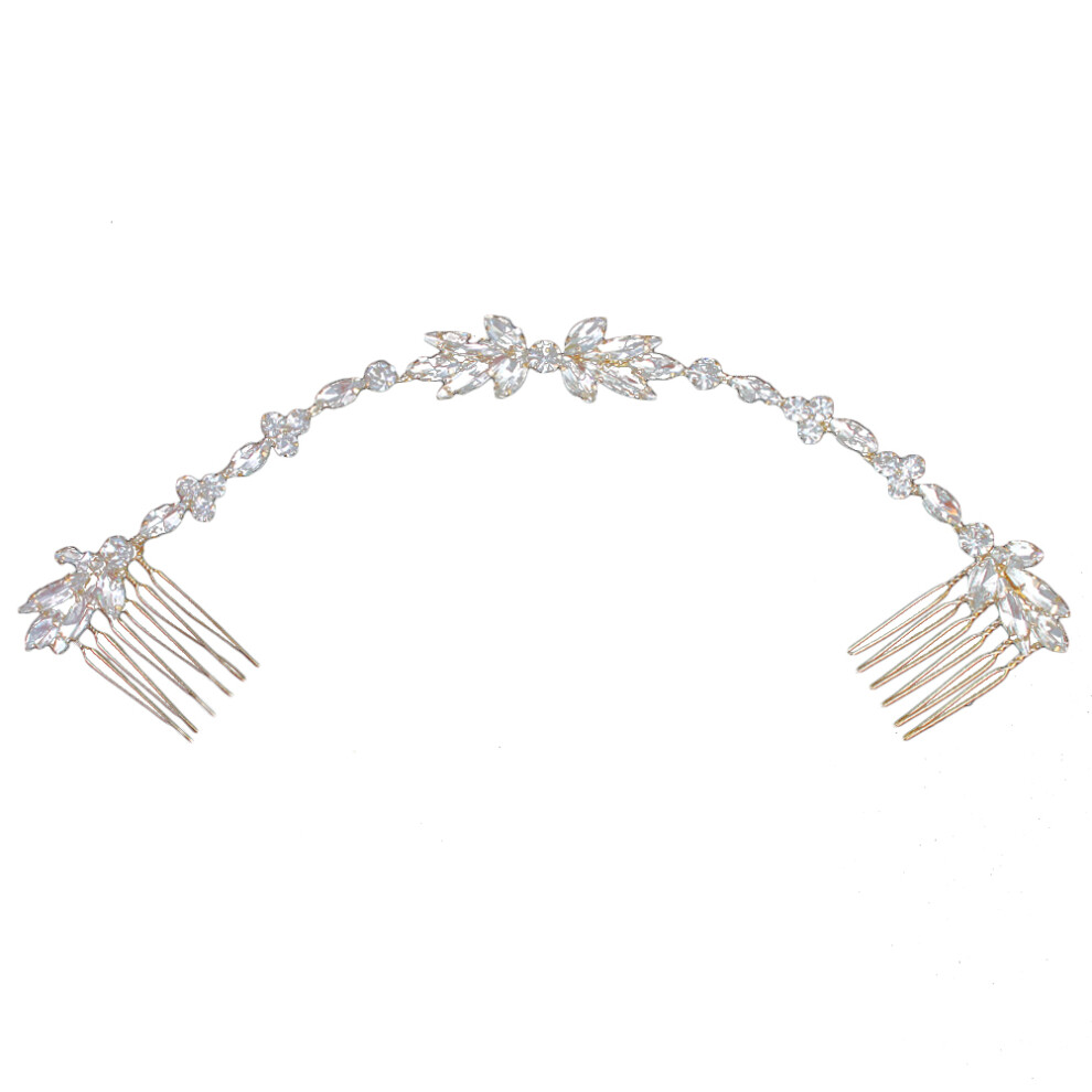 Con Cristallo E , Accessorio Per Sposa