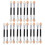 30 pezzi pennelli stick per ombretto e trucco occhi 5