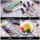4pcs Stainless Steel Salad Serving Spoons 9