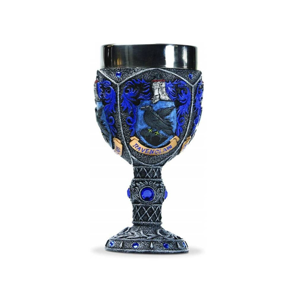 (Blue) Harry Potter Hogwarts Slytherin Decorative Goblet Ornament Cup Gift Souvenir-image-OPC-PKK56HF-NEW