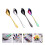 4pcs Stainless Steel Salad Serving Spoons 4